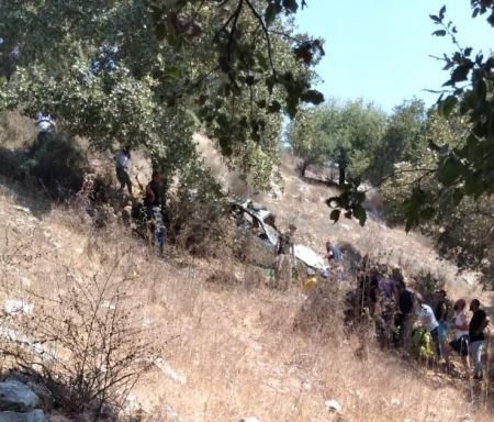 الكعبية طباش : اصابة شاب بجراح حرجة وشابة بجراح خطيرة بحادث طرق